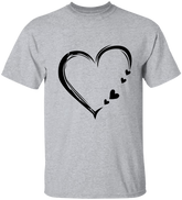 Lofaris Heart Love Grandma And Kids Family Custom T - Shirt